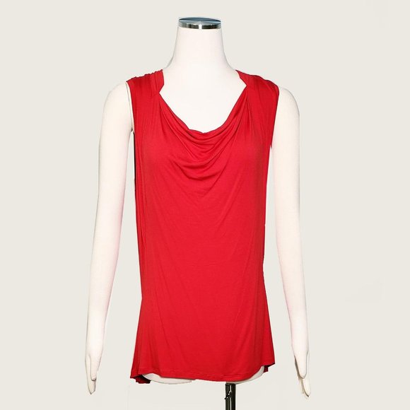 cable & gauge Asymmetrical Pleated Top NWT - Picture 2 of 9